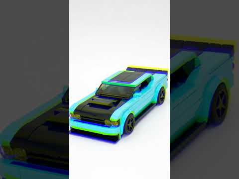 #Shorts LEGO DODGE CHALLENGER MOC TRANSFORMATION