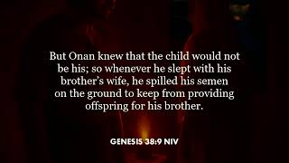 Genesis 38:9 (NIV)