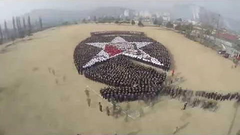 2nd Infantry Division Creates Living Indianhead Insignia