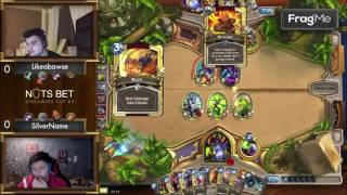 : Like a bawse vs SilverName Hearthstone   NutsBet Cup #3