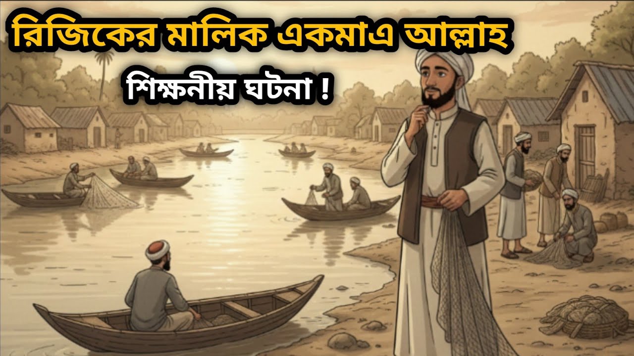 রিজিকের মালিক একমাত্র আল্লাহ | খালি জাল ভরা বিশ্বাস | ইসলামিক শিক্ষণীয় গল্প