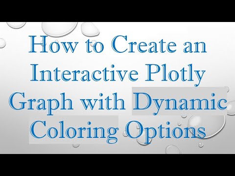 How to Create an Interactive Plotly Graph with Dynamic Coloring Options