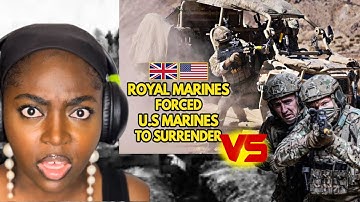 Royal Marines Forced U S  Marines to Surrender | American Reacts