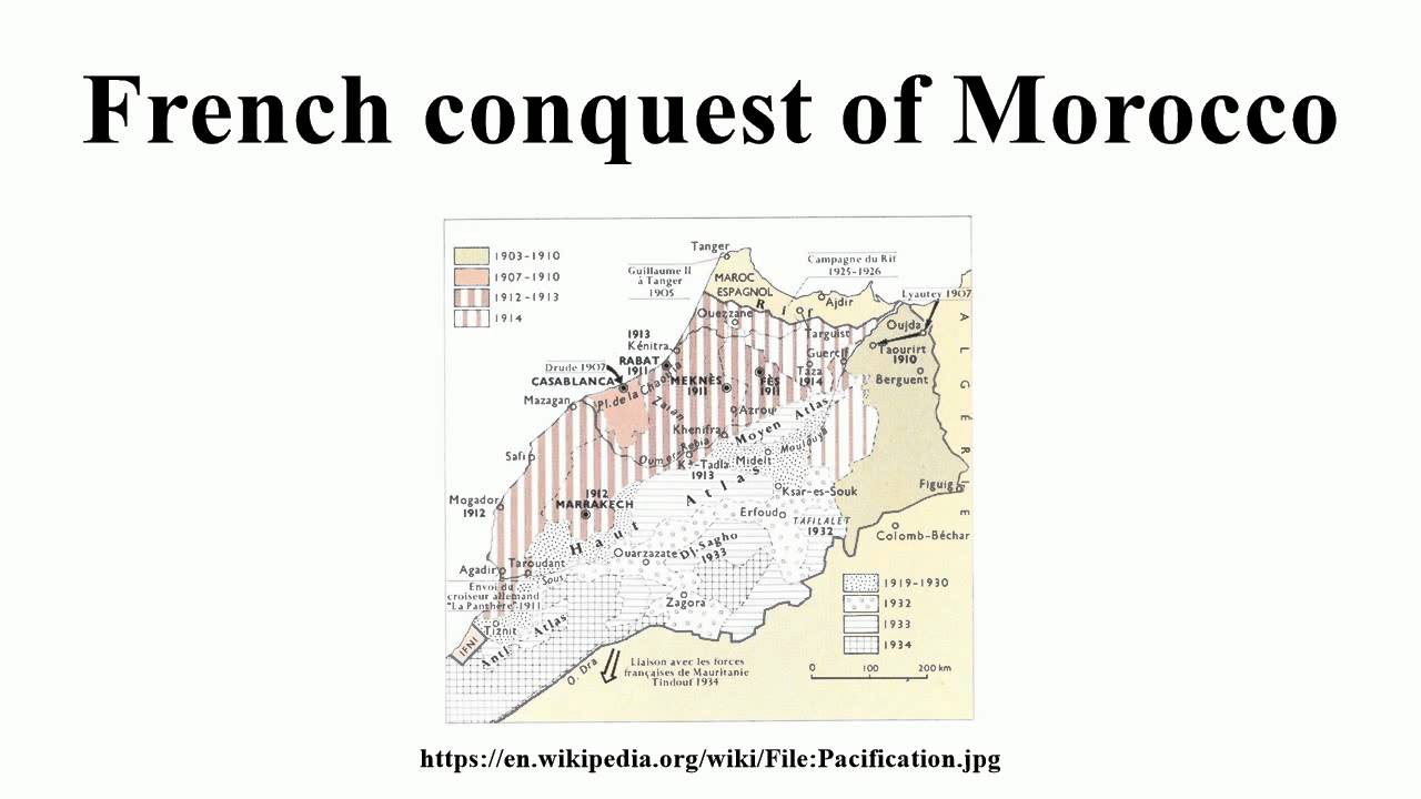 French conquest of Morocco YouTube