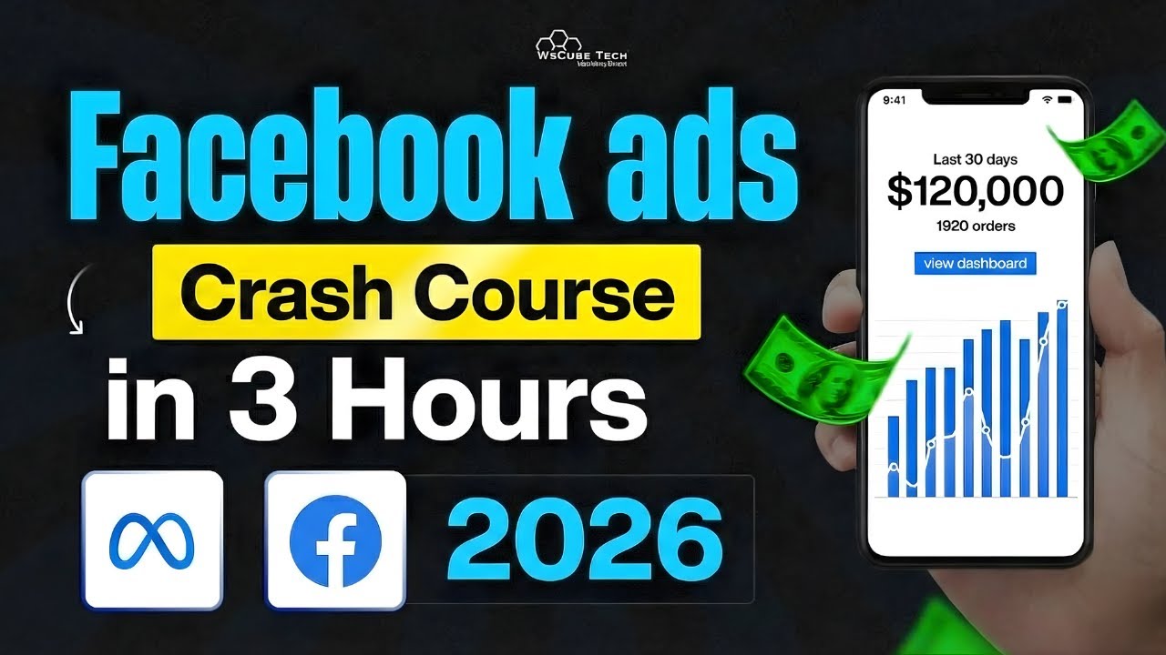 Facebook Ads Full Crash Course for Beginner in 3 Hours (2026)