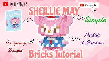 HOW TO BUILD SHELLIE MAY BRICKS MINI ‼️Bricks Tutorial | ( Indonesia)