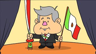 AMLO último grito - Green Retroman