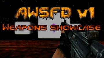 Display of AWSFD v1 weapons