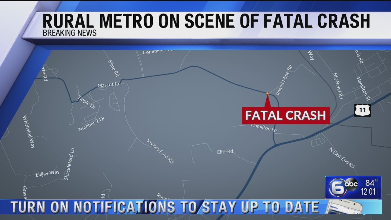 Rural Metro: Accident on Mascot Road with multiple fatalities