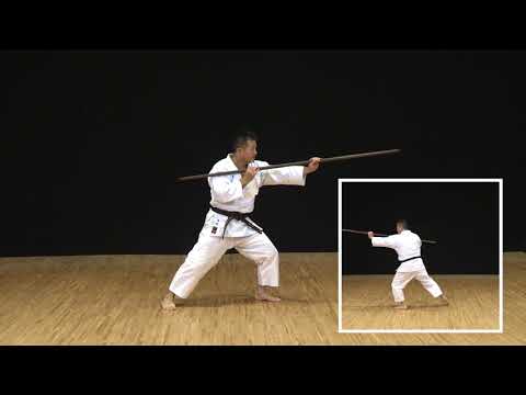 古武道（棒） 津堅の棍 1 - YouTube