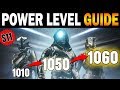 How to Power Level up to 1060 (Destiny 2 Season of Arrivals / S11)