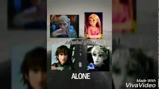 Alone//Jelsa and Hiccunzel