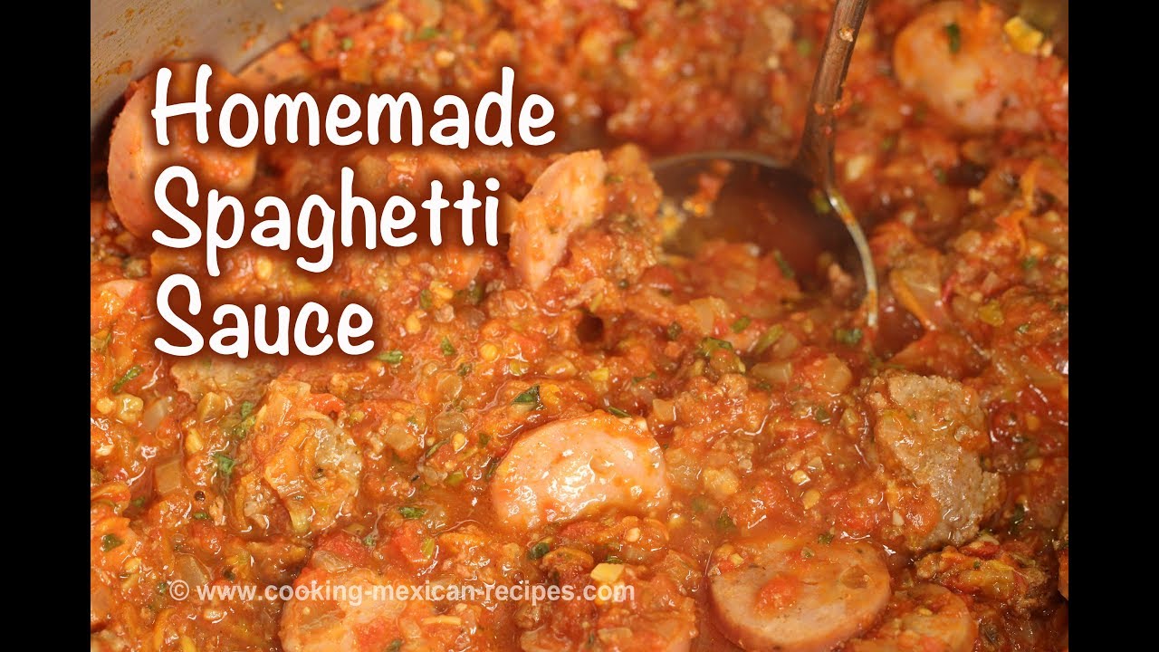 Spaghetti Sauce Recipe From Fresh Tomatoes | Rockin Robin Cooks