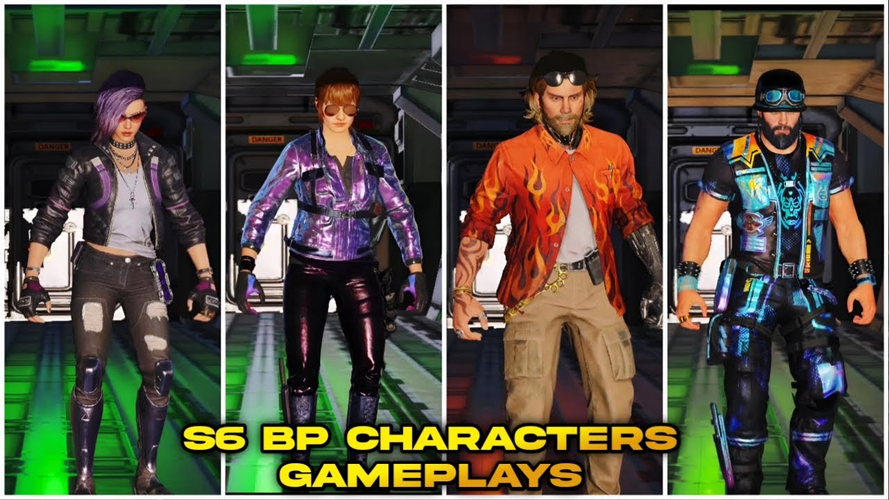 S6 BP CHARACTERS GAMEPLAYS CODM S6 LEAKS 2024 SEASON 6 COD MOBILE