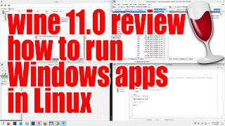 Wine 11.0 review - How to run Windows apps in Linux tutorial - January 2026 - 628508fe