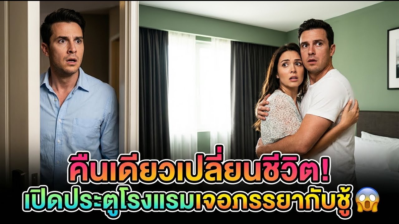 คืนเดียวเปลี่ยนชีวิต! เปิดประตูโรงแรมเจอภรรยากับชู้ 😱