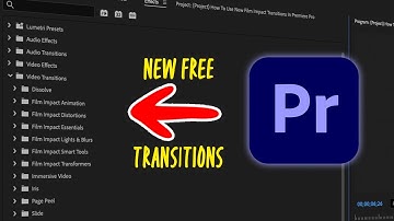 How To Use New Film Impact Transitions In Premiere Pro