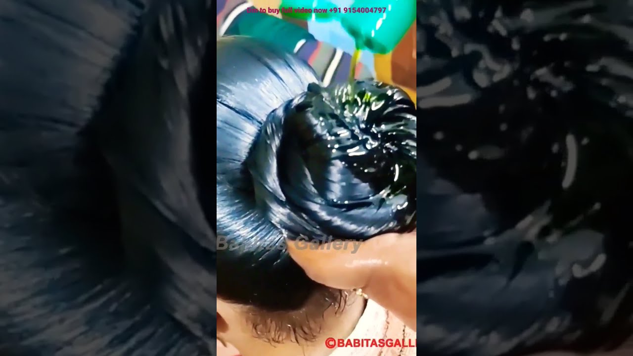 heavy oiling+gel applying to both models 