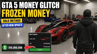 GTA 5 Money Glitch 2026 NEW Solo Method After New Update GTA Online Frozen Money Glitch