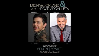 David Archuleta @ IG w Orland  (16 Nov 2020)