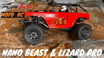 Mofo Nano Beast & Furitek Lizard Pro Powered SCX24 Deadbolt  | Quick Climb | Got No Chill RC