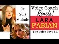 Voice Coach Reacts | Lara Fabian | Je Suis Malade |