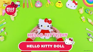 Make A Hello Kitty Felt Doll Hello Kitty Diy