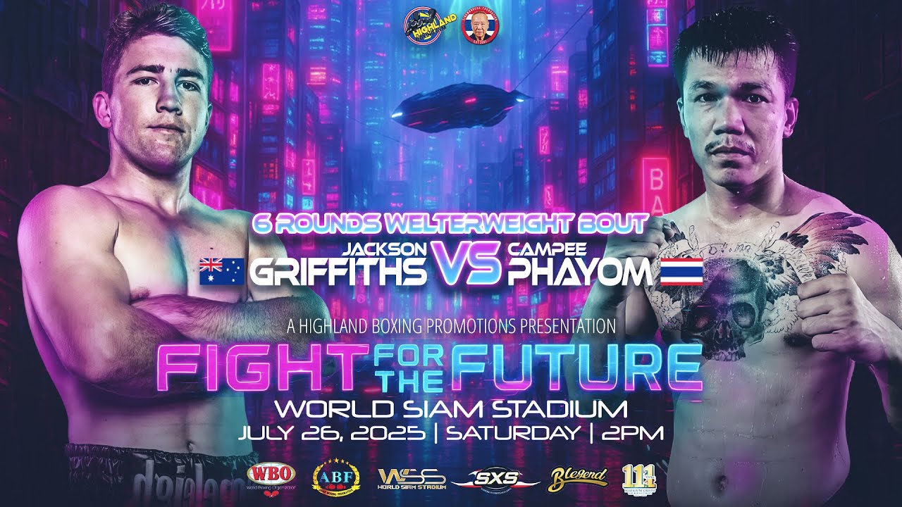 🇦🇺 Jackson Griffiths vs 🇹🇭 Campee Phayom | 6‑Round Welterweight Bout 🥊