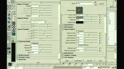 Learning Maya Rendering -- Raytracing