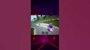 🤏TOO CLOSE CAR CHASE AND FREESTYLE #uncrashed #shorts