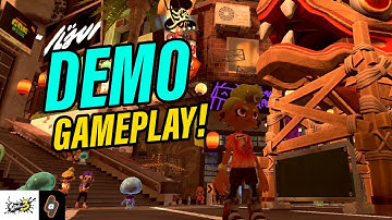 Splatoon 3 Demo No Commentary Walkthrough and Splatsville Tour