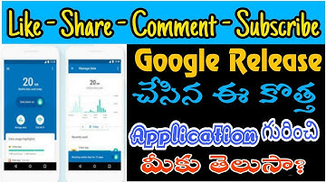 A New App From Google For Saving Data Of Your Mobile || Telugu || NIshanthKumar TheGreat