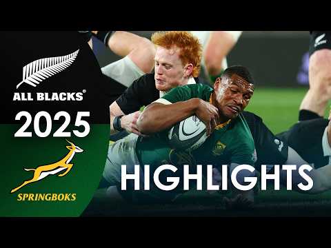 NEW ZEALAND v SOUTH AFRICA | 2025 Rugby Championship | Rd 4