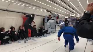 Usain bolt zero gravity run challenge accepted and won it