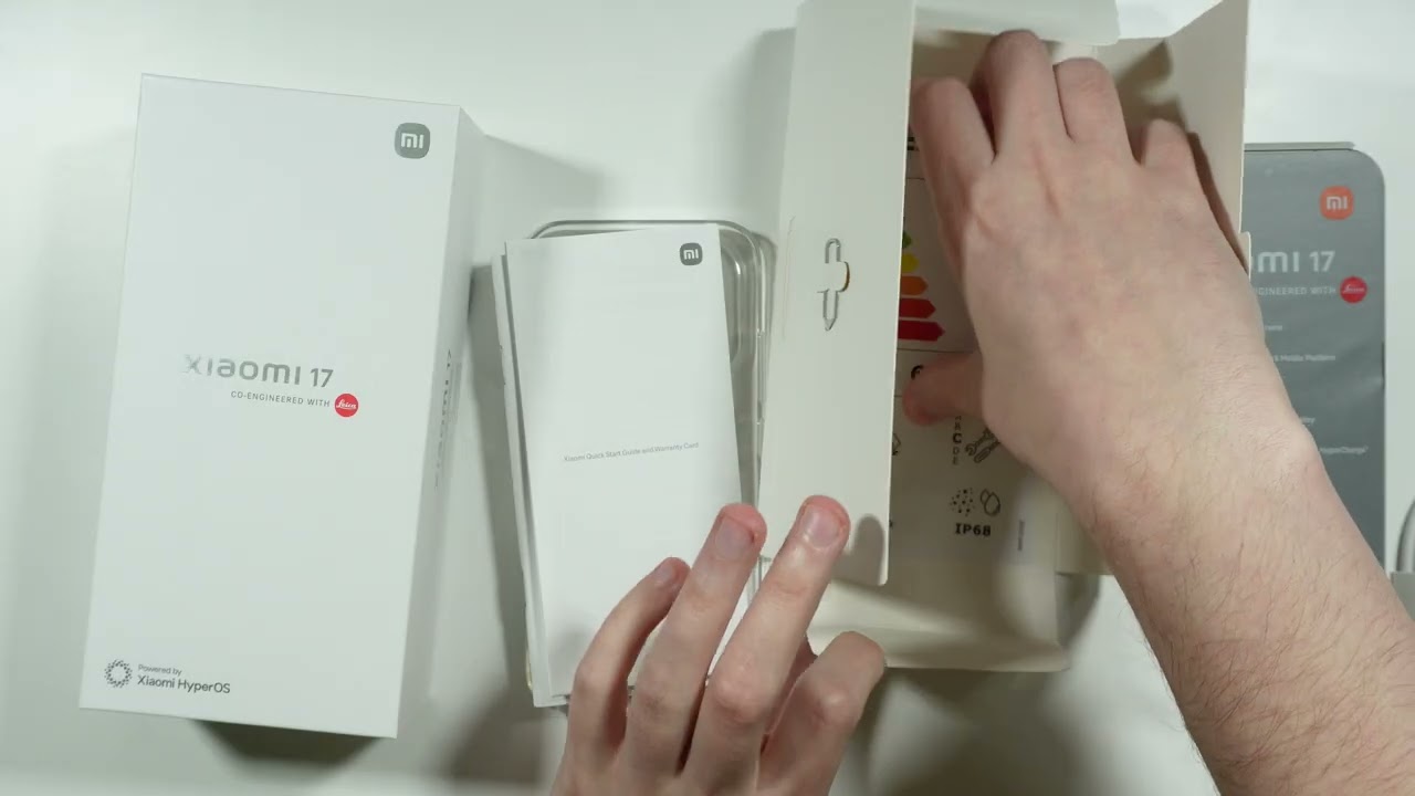 Xiaomi 17 Quick Unboxing - What Is Inside the Box? (All Box