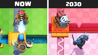 SPARKY - Now vs 2030 | Clash Royale