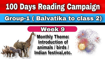 reading campaign activities week 9 #100 days #reading campaign