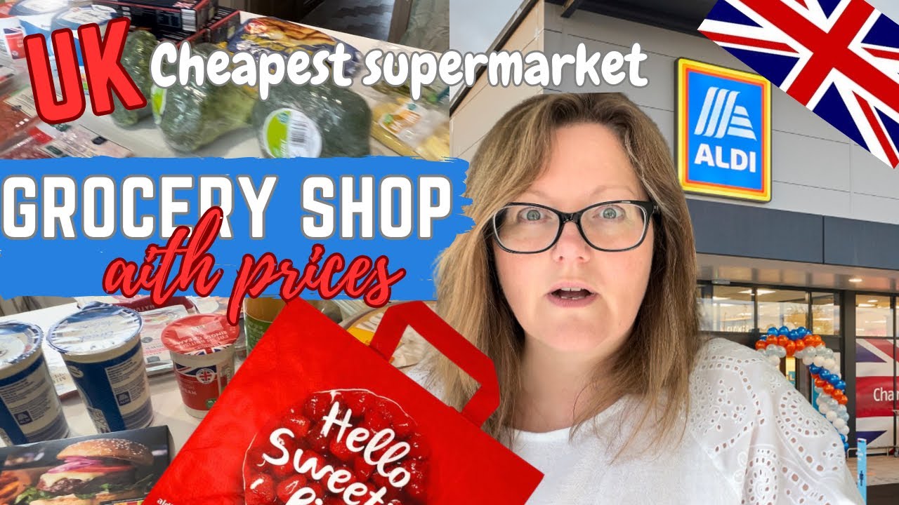 UK ALDI GROCERY SHOP with prices *Grocery Haul Family of 5 YouTube