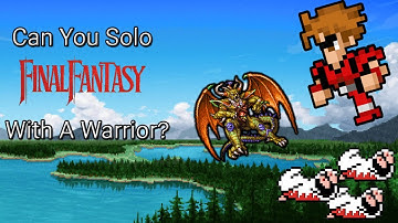 Can you Solo Final Fantasy I With a Warrior?