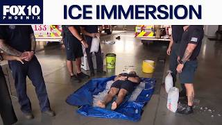 Sun City firefighters roll out cold ice immersion | FOX 10 Phoenix
