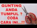 TUTORIAL MENGASAH GUNTING BISA DILAKUKAN DI RUMAH DENGAN CARA DAN WAKTU YANG SINGKAT