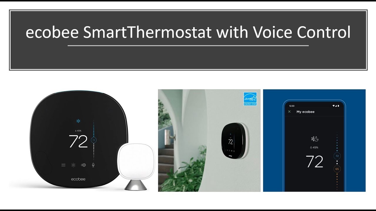 ecobee SmartThermostat with Voice Control