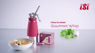 Gourmet Whip (iSi) - cleaning | 