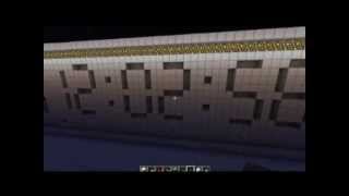 Minecraft 12hr Digital Clock