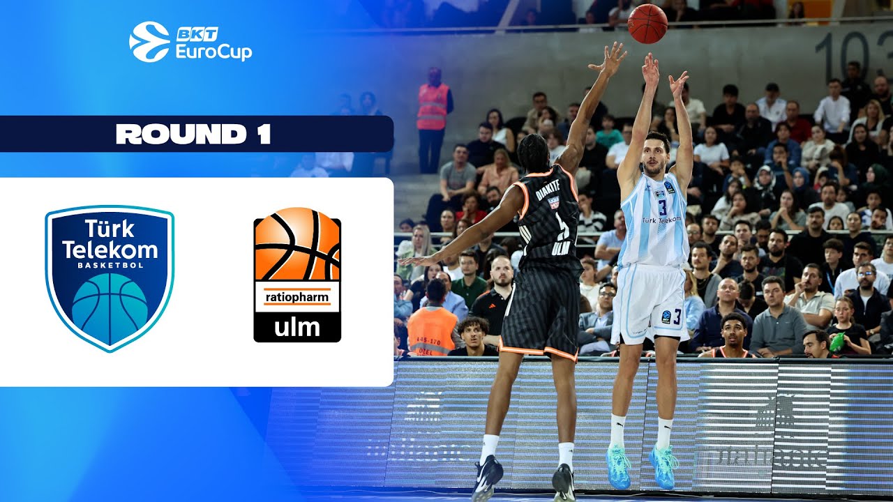 Turk Telekom Ankara -- ratiopharm Ulm | Round 1 | EuroCup Basketball 2025/26