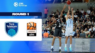 Turk Telekom Ankara -- Ratiopharm Ulm Round 1 Eurocup Basketball 202526