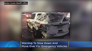 Sheriff: Slow Down, Move Over For Emergency Vehicles In Bad Weather