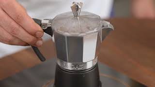 قهوه به غلظت اسپرسو، آمریکانو و لاته(با فوم شیر) در موکاپات با نواب _ how toake coffee with moka pot screenshot 4