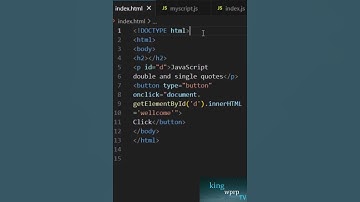 javascript double and single quotes #javascript #html #code #webdevelopment #java #webdesign #html5