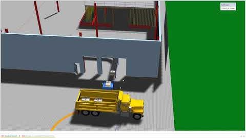 How to Load/Unload Parts or Pallet to Truck |Plant Simulation |  Tutorial | English Version